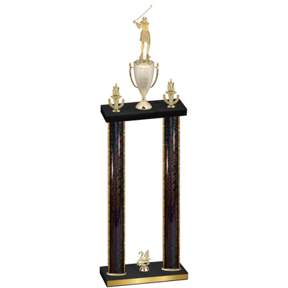 Double Black Glacier Year Golf Trophy