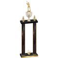 Double Black Glacier Second Place Baseball Trophy