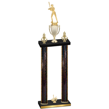 Double Black Glacier First Place Softball Trophy