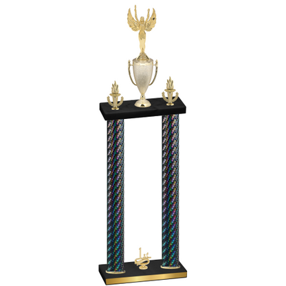 Double Black Carbon Fiber First Place Victory Trophy