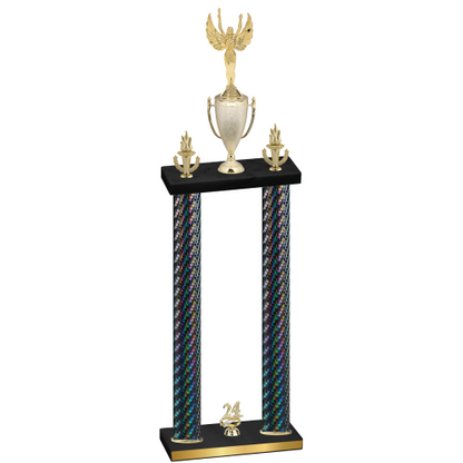 Double Black Carbon Fiber Year Victory Trophy