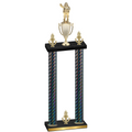 Double Black Carbon Fiber Victory Holiday Trophy