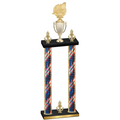 Double Flag USA Victory Swimming Trophy