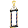 Double Flag USA Victory Pickleball Trophy