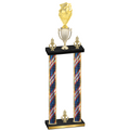 Double Flag USA Victory Pickleball Trophy
