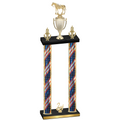 Double Flag USA Second Place Horses Trophy