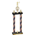 Double Flag USA Second Place Archery Trophy
