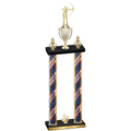 Double Flag USA Fourth Place Archery Trophy