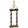 Double Flag USA Victory Holiday Trophy
