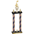 Double Flag USA Year Golf Trophy