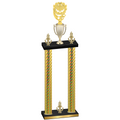 Double Gold Carbon Fiber Victory Pickleball Trophy