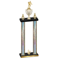 Double Silver Glacier Fourth Place Rugby Trophy