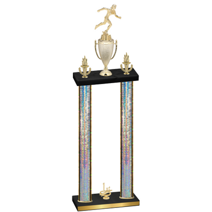 Double Silver Glacier First Place Running Trophy