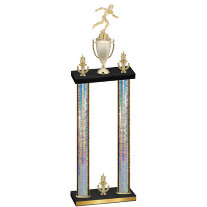 Double Silver Glacier Victory Running Trophy