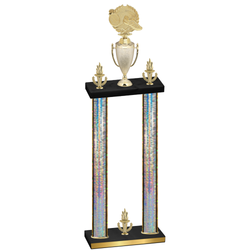 Double Silver Glacier Victory Running Trophy
