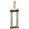 Double Silver Glacier Second Place Football Trophy