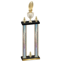 Double Silver Glacier Victory Football Trophy