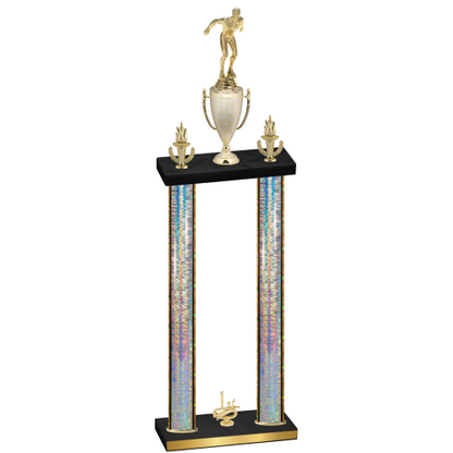 Double Silver Glacier First Place Swimming Trophy