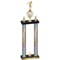 Double Silver Glacier Third Place Swimming Trophy