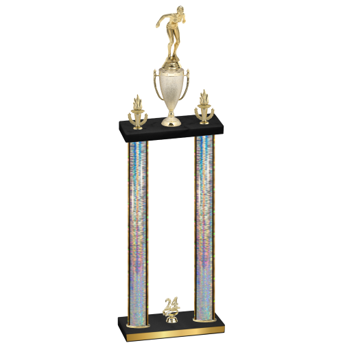 Double Silver Glacier Year Tennis Trophy