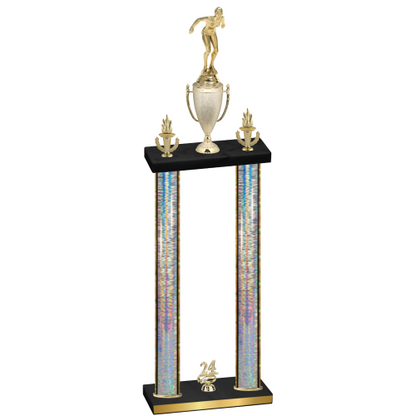 Double Silver Glacier Year Tennis Trophy