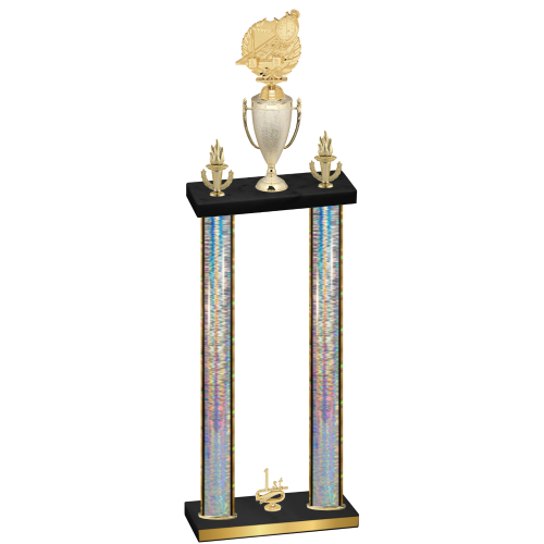 Double Silver Glacier First Place Swimming Trophy