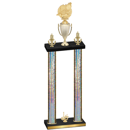 Double Silver Glacier First Place Swimming Trophy