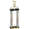Double Silver Glacier Year Horses Trophy