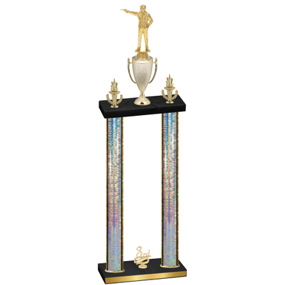 Double Silver Glacier Third Place Shooter Trophy