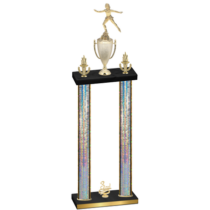 Double Silver Glacier Third Place Skater Trophy