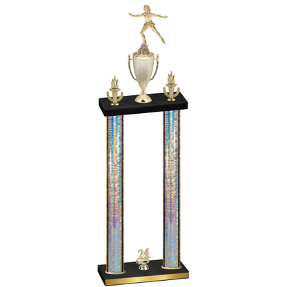 Double Silver Glacier Year Skater Trophy