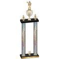 Double Silver Glacier Year Holiday Trophy