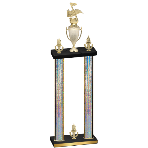Double Silver Glacier Victory Music Trophy