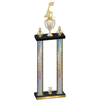 Double Silver Glacier Year Golf Trophy