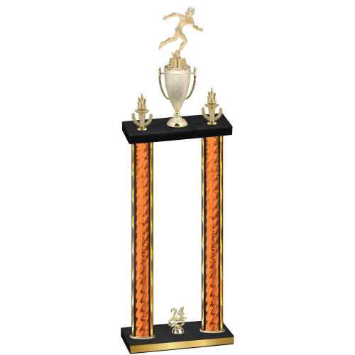 Double Orange Glacier Year Running Trophy