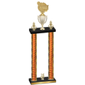 Double Orange Glacier Year Tennis Trophy