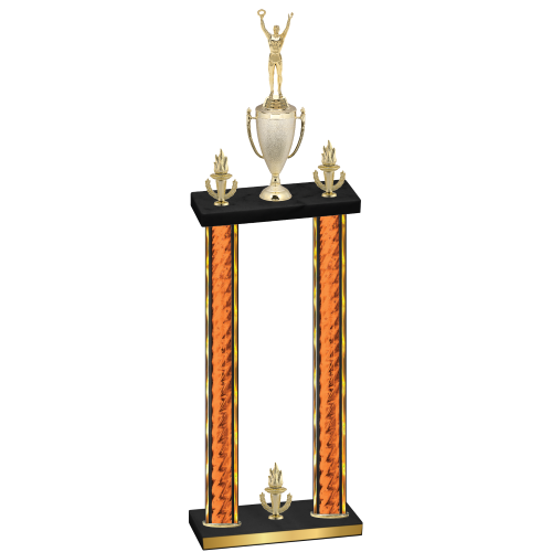 Double Orange Glacier Victory Victory Trophy