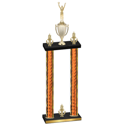 Double Orange Glacier Victory Victory Trophy