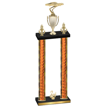 Double Orange Glacier Second Place Cars Trophy