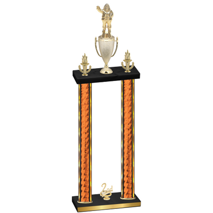 Double Orange Glacier Second Place Holiday Trophy