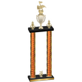 Double Orange Glacier Year Music Trophy