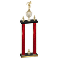 Double Red Glacier Victory Tennis Trophy