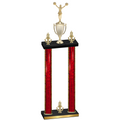 Double Red Glacier Victory Cheerleading Trophy