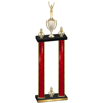Double Red Glacier Victory Victory Trophy