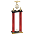 Double Red Carbon Fiber Victory Cars Trophy