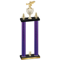 Double Purple Carbon Fiber Year Fishing Trophy