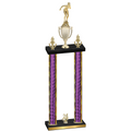 Double Purple Glacier Year Tennis Trophy