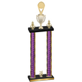 Double Purple Glacier Year Insert Trophy