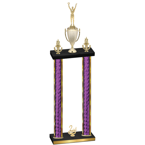 Double Purple Glacier Second Place Victory Trophy