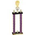 Double Purple Glacier Year Pickleball Trophy